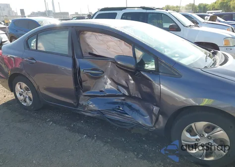 2015 Honda Civic Lx из США, поврежденный, VIN 19XFB2F56FE105127